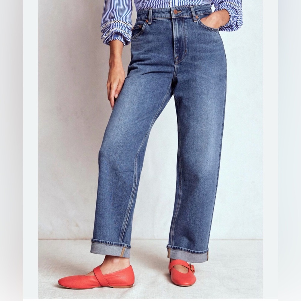 Boden x Anthropologie Mid Rise Cigarette Jeans Size 27. Inseam 28in
